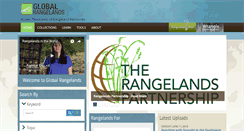 Desktop Screenshot of globalrangelands.org
