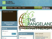 Tablet Screenshot of globalrangelands.org